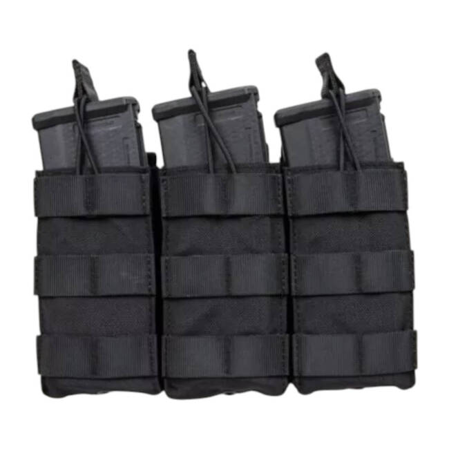 TRIPLE MAGAZINE HOLDER - M4/M16 - SPECNA ARMS - BLACK