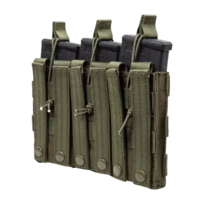 TRIPLE MAGAZINE HOLDER - M4/M16 - SPECNA ARMS - OLIVE