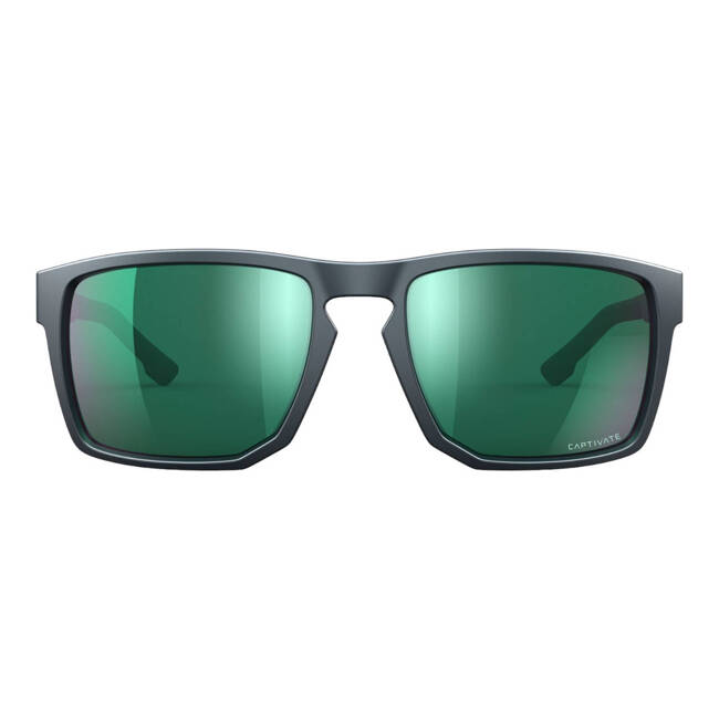 Tactical glasses - WX FOUNDER Lenses: CAPTIVATE™ Polarized Green Mirror Frame: Matte Graphite - WILEYX