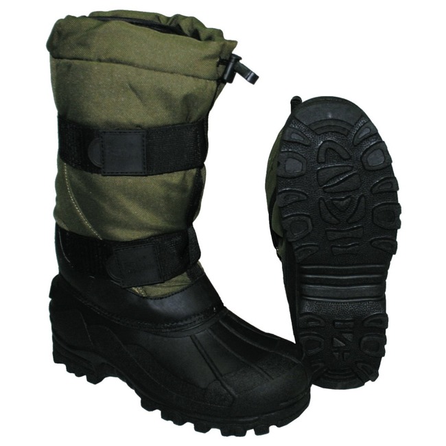 Thermo Boots, "Fox 40 C", rubber sole, OD green