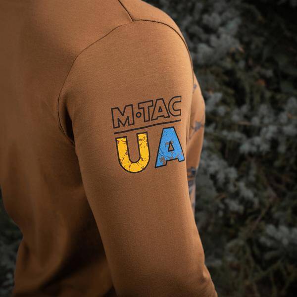 UA SIDE LONG SLEEVE SHIRT - COYOTE BROWN - M-TAC