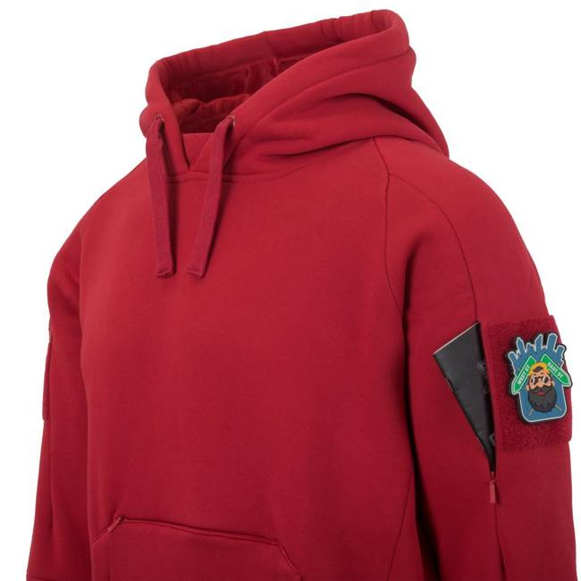 URBAN TACTICAL HOODIE LITE (KANGAROO) - RED