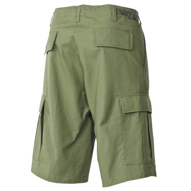 US BDU BERMUDA - MFH® - OD GREEN