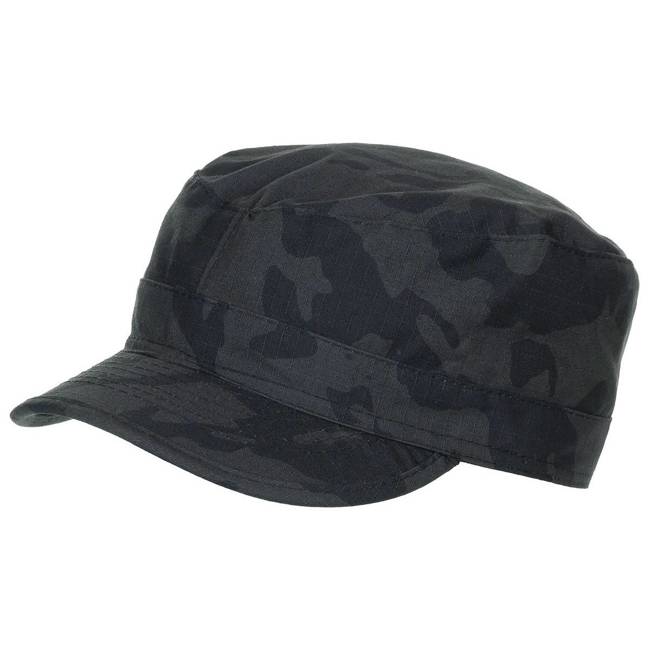 US BDU FIELD CAP - MFH® - NIGHT CAMO