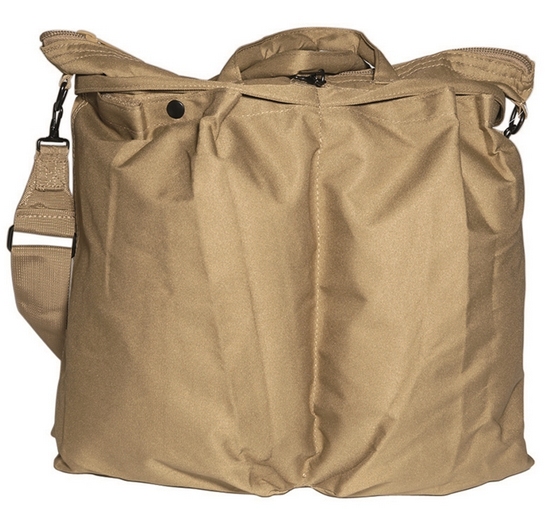 US FLYER′S HELMET BAG WITH CARRYING STRAP - Mil-Tec® - COYOTE