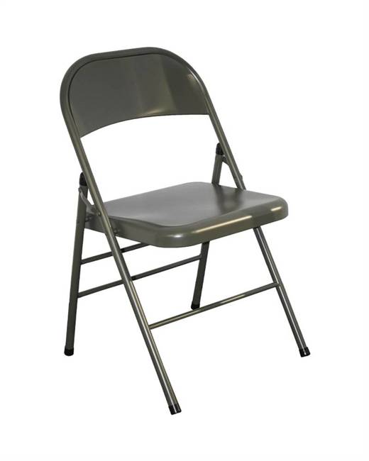 US FOLDING CHAIR - OD GREEN - METAL 