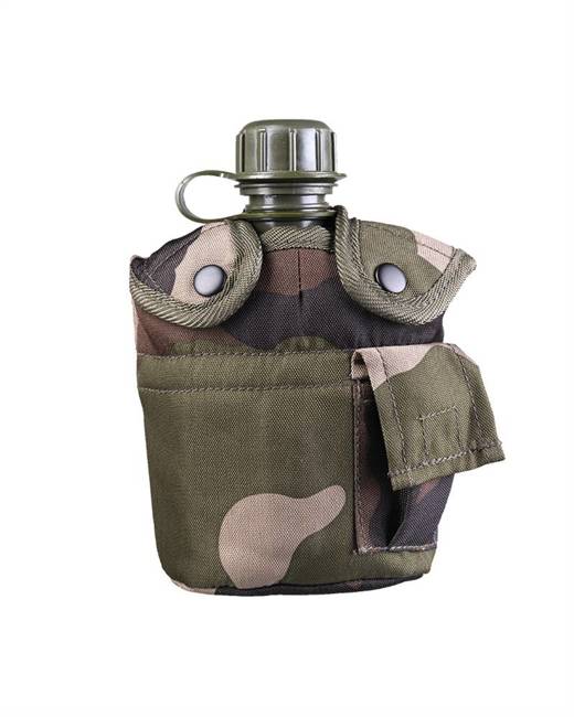 US PLASTIC CANTEEN - WITH CUP AND COVER - 900 ML - CCE CAMO