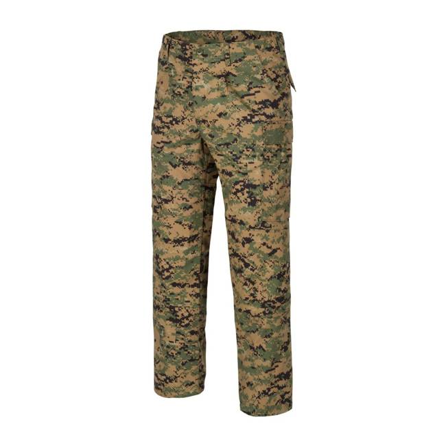 USMC PANTS - POLYCOTTON TWILL - Helikon-Tex - USMC DIGITAL WOODLAND