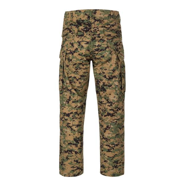 USMC PANTS - POLYCOTTON TWILL - Helikon-Tex - USMC DIGITAL WOODLAND