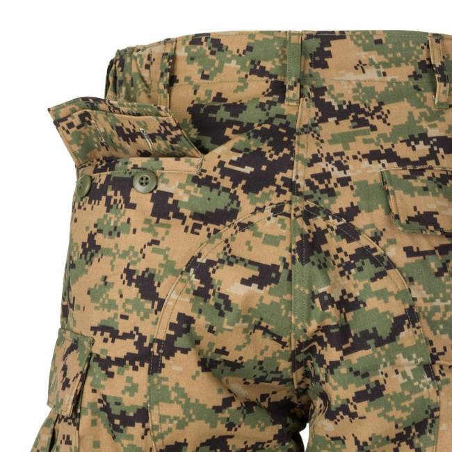 USMC PANTS - POLYCOTTON TWILL - Helikon-Tex - USMC DIGITAL WOODLAND