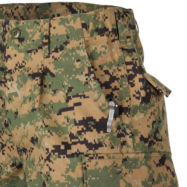 USMC PANTS - POLYCOTTON TWILL - Helikon-Tex - USMC DIGITAL WOODLAND