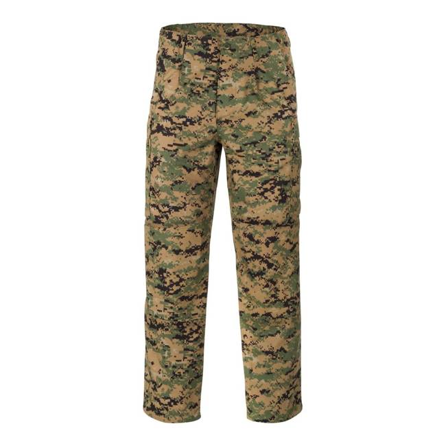 USMC PANTS - POLYCOTTON TWILL - Helikon-Tex - USMC DIGITAL WOODLAND