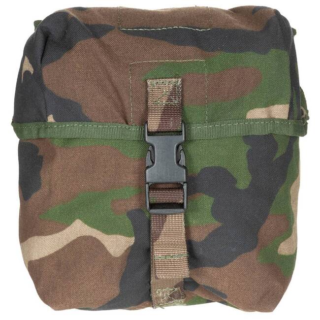 UTILITY POUCH MEDIUM "MOLLE" - MILITARY SURPLUS FROM THE DUTCH ARMY - NL CAMO - LIKE NEW