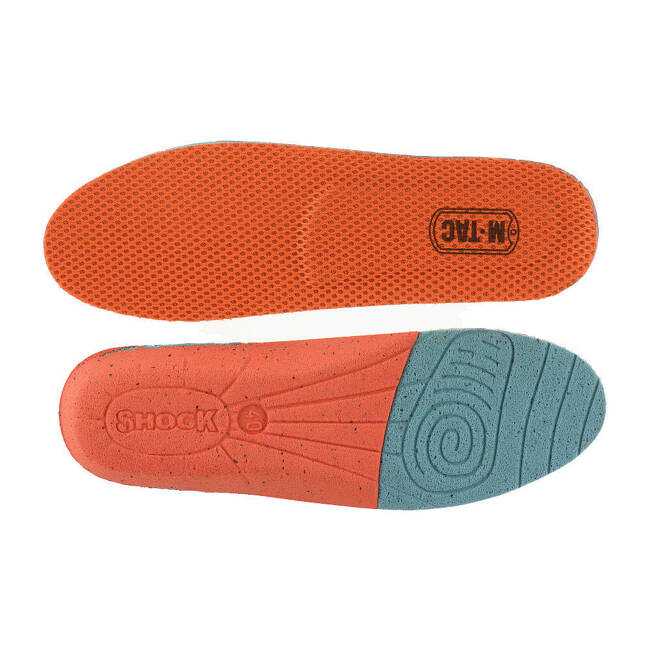 VENT INSOLES FOR SHOES - ORANGE - M-TAC