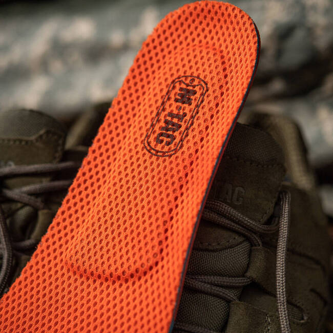 VENT INSOLES FOR SHOES - ORANGE - M-TAC