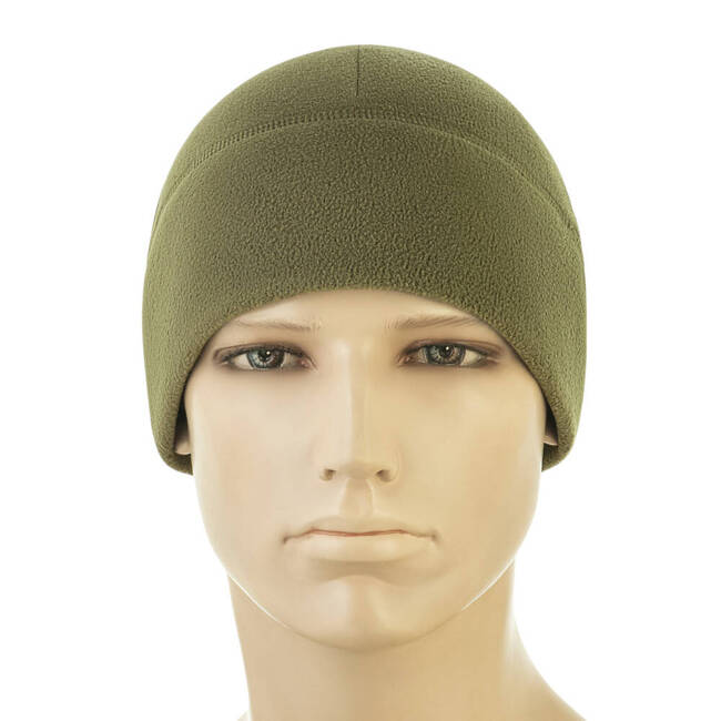 WATCH FLEECE HAT - ELITE BEANIE HAT (320g/m ) WITH SLIMTEX - TAN  - M-TAC