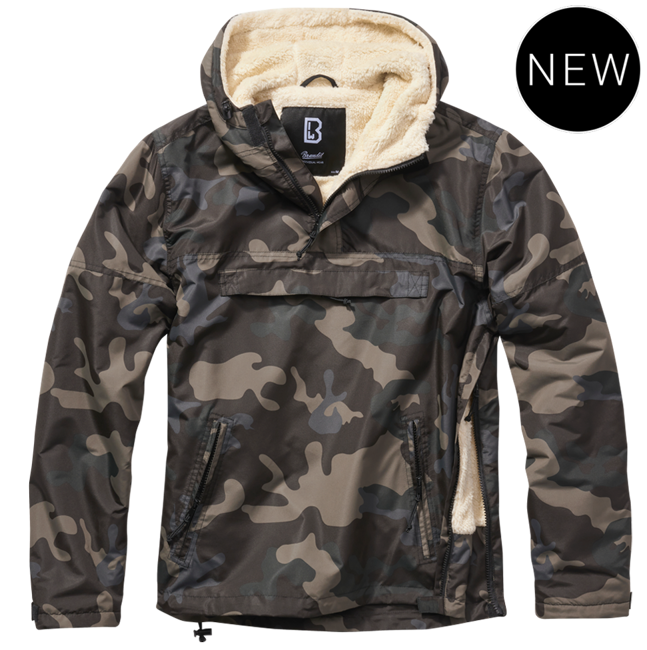 WINDBREAKER SHERPA - DARK CAMO - BRANDIT