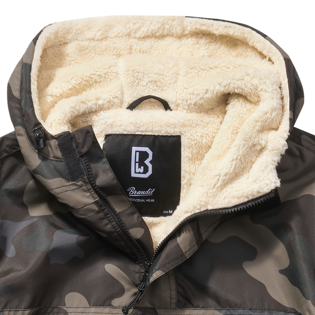 WINDBREAKER SHERPA - DARK CAMO - BRANDIT