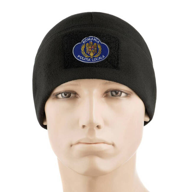 WINTER CAP - BLACK  - M-TAC - WITH HELMET - LOCAL POLICE