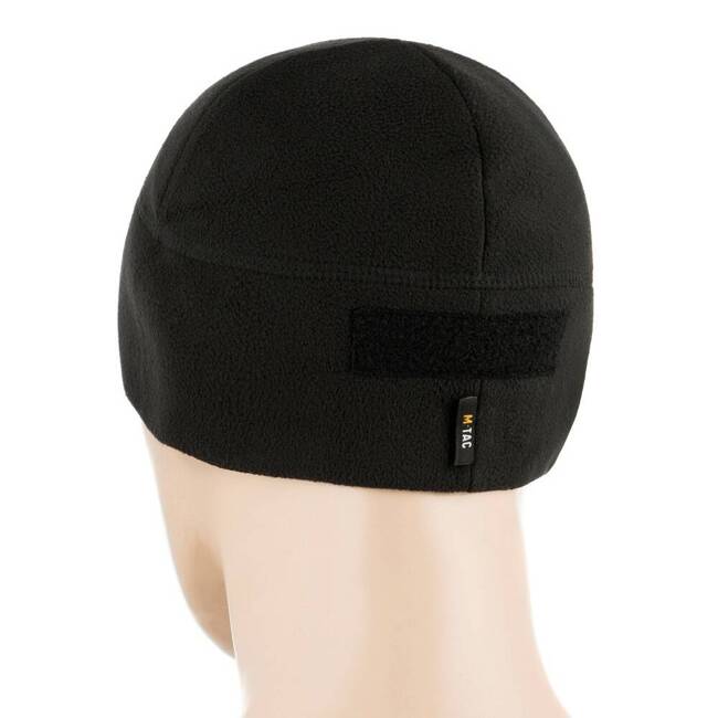 WINTER TACTICAL BEANIE WITH PATCH PART, BLACK - M-TAC