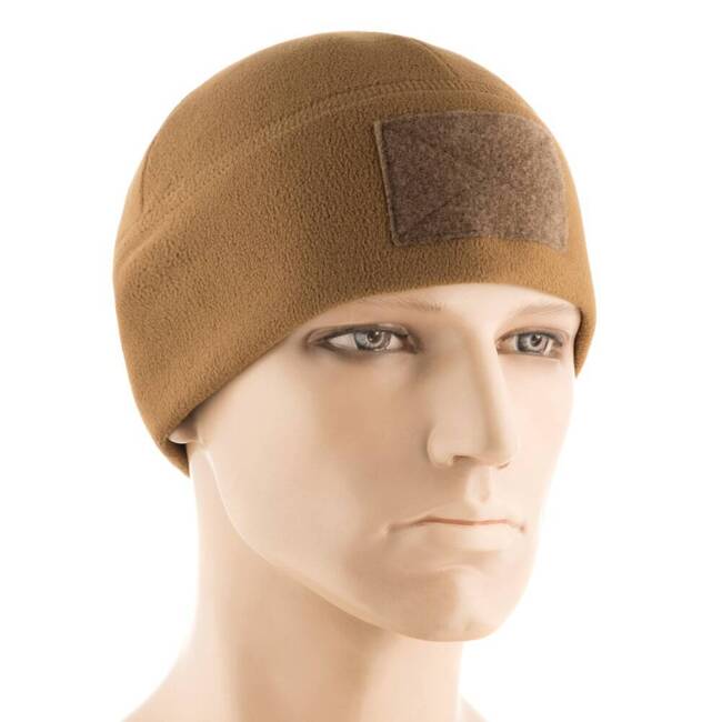 WINTER TACTICAL BEANIE WITH PATCH PART, COYOTE BROWN - M-TAC