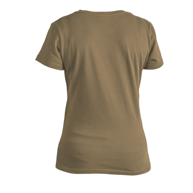 WOMEN'S COTTON T-SHIRT - Helikon-Tex® - COYOTE