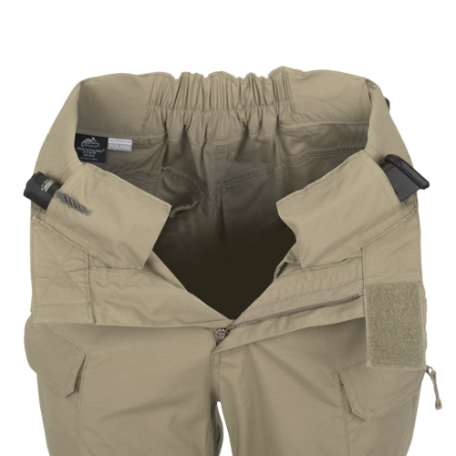 WOMEN'S URBAN TACTICAL PANTS -  UTP Resized®  - POLYCOTTON RIPSTOP - Helikon-Tex® - KHAKI - LENGTH 30″