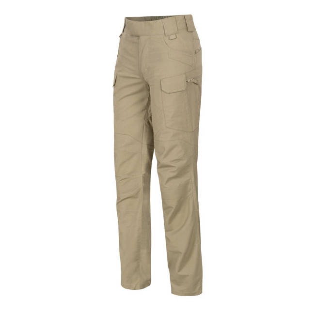 WOMEN'S URBAN TACTICAL PANTS -  UTP Resized®  - POLYCOTTON RIPSTOP - Helikon-Tex® - KHAKI - LENGTH 30″