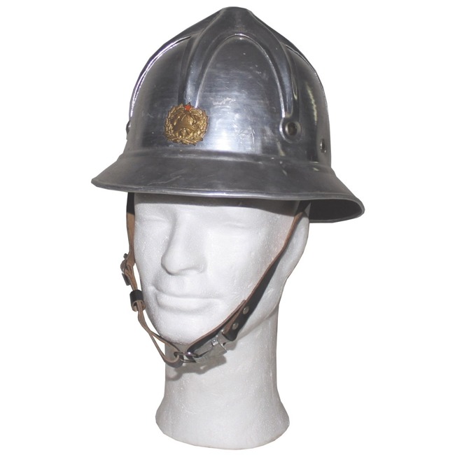 Yugos. Fireman Helmet, aluminium, like new