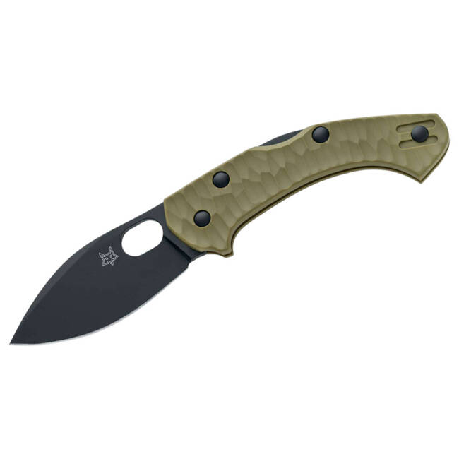 Zero 2.0 Desert Warrior FRN OD Green" POCKET KNIFE - FOX KNIVES