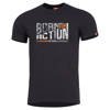 AGERON BORN FOR ACTION T-SHIRT - BLACK - PENTAGON