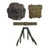 BACKPACK SET - 4 PIECES - OD GREEN - AUSTRIAN MILITARY SURPLUS - USED