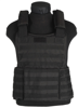 BLACK VEST LINED ′MODULAR SYSTEM′