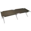 BRITISH COT - 197 x 69 x 47 CM - OD GREEN - MILITARY SURPLUS