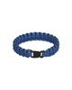 Blue 15MM PARA BRACELET W. PLASTIC CLOSURE