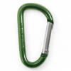 Carabiner, D 7mm x 7 cm, OD green