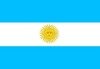 FLAG (91 x 152) cm ARGENTINA