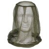 MOSQUITO NET FOR HEAD AND FACE COVERING - OD GREEN - BRITISH MILITARY SURPLUS - USED