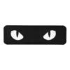 PATCH CAT EYES LASER CUT - BLACK/GID - M-TAC