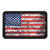 PATCH US FLAG VINTAGE (80 x 50 MM) - BLACK/GID - M-TAC