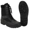 "SECURITY" BOOTS - Polyester/Leather - 8 eyelets - MFH® - BLACK