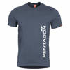 T-Shirt PENTAGON VERTICAL - Charcoal Blue