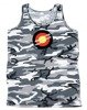 URBAN CAMO TANK TOP W/ ´EAGLE´ BADGE