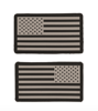 US FLAG PATCH 3D - POLYVINYL CHLORIDE - PACK OF 2 - ACU - MIL-TEC