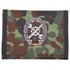 Wallet, BW camo, w/emb, logo F