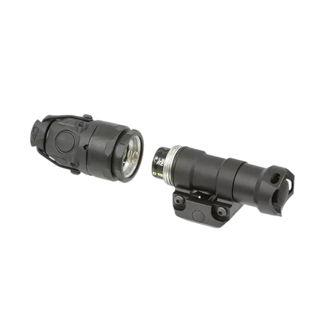 COMPACT RIFLE FLASHLIGHT - BLACK - WADSN