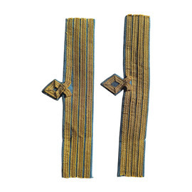 SLEEVE RANKS - COMMANDER - AIR FORCE - ROMANIAN ARMY MILITARY SURPLUS - IN GOOD CONDITION