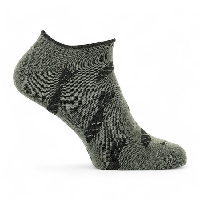 LIGHT SUMMER SOCKS - MORTAR BOMBS - M-TAC - OLIVE