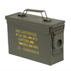 US AMMO STEEL BOX - M19A1 - CAL. 30 - OLIVE DRAB