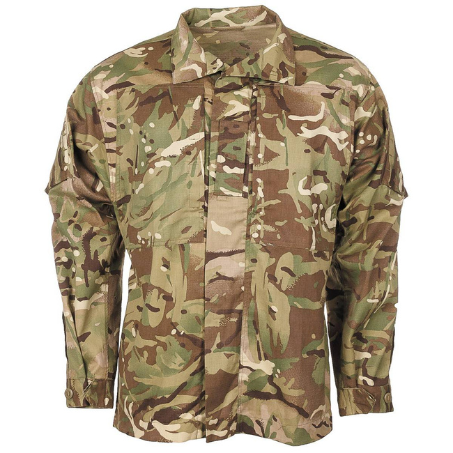 GB COMBAT JACKET "WARM WEATHER" - MTP CAMO - LIKE NEW